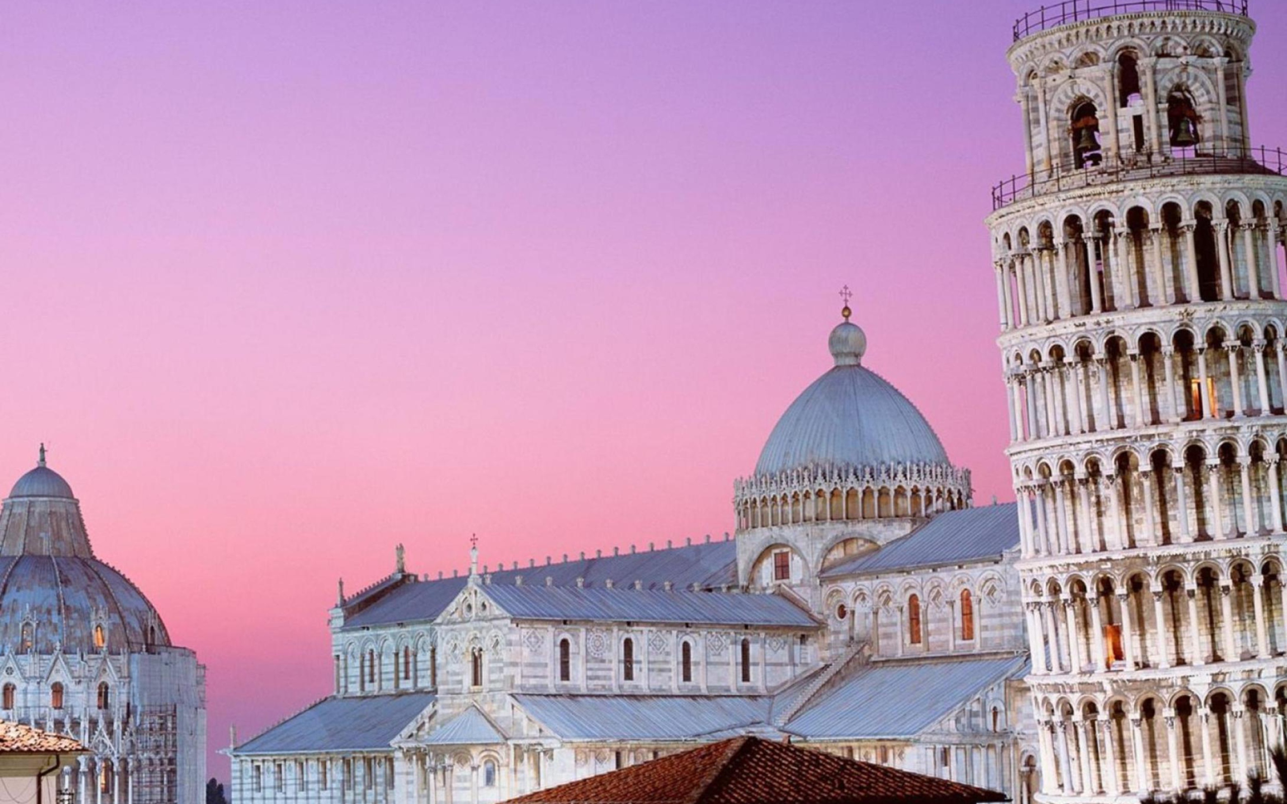 Fondo de pantalla Tower of Pisa Italy 2560x1600