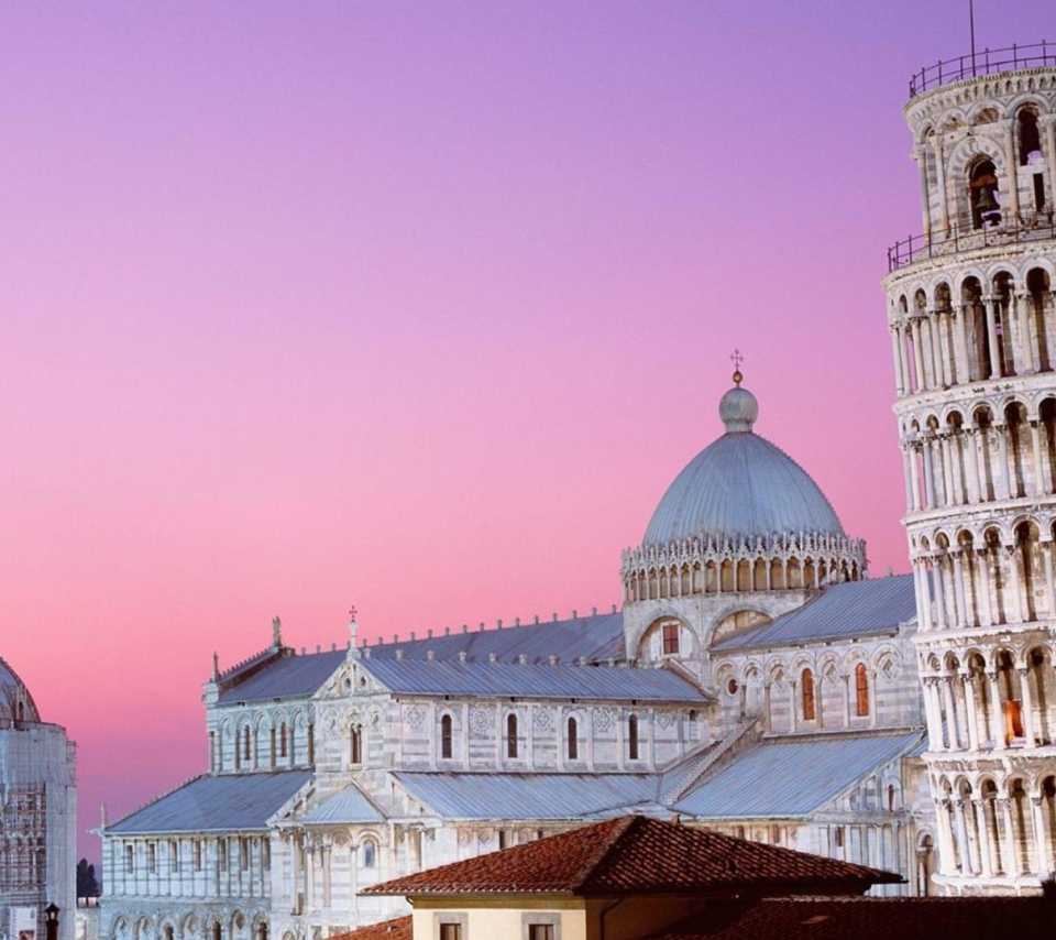 Tower of Pisa Italy wallpaper 960x854