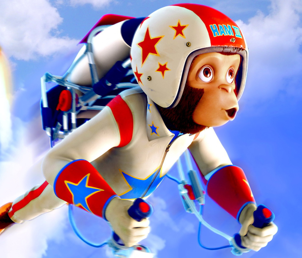 Space chimps wallpaper 1200x1024