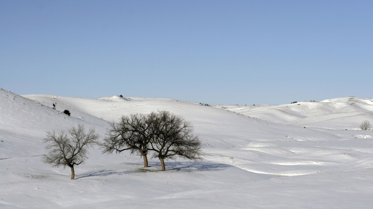 Snowscape wallpaper 1280x720