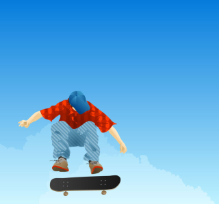 Kostenloses Skater Boy Wallpaper für iPad 2