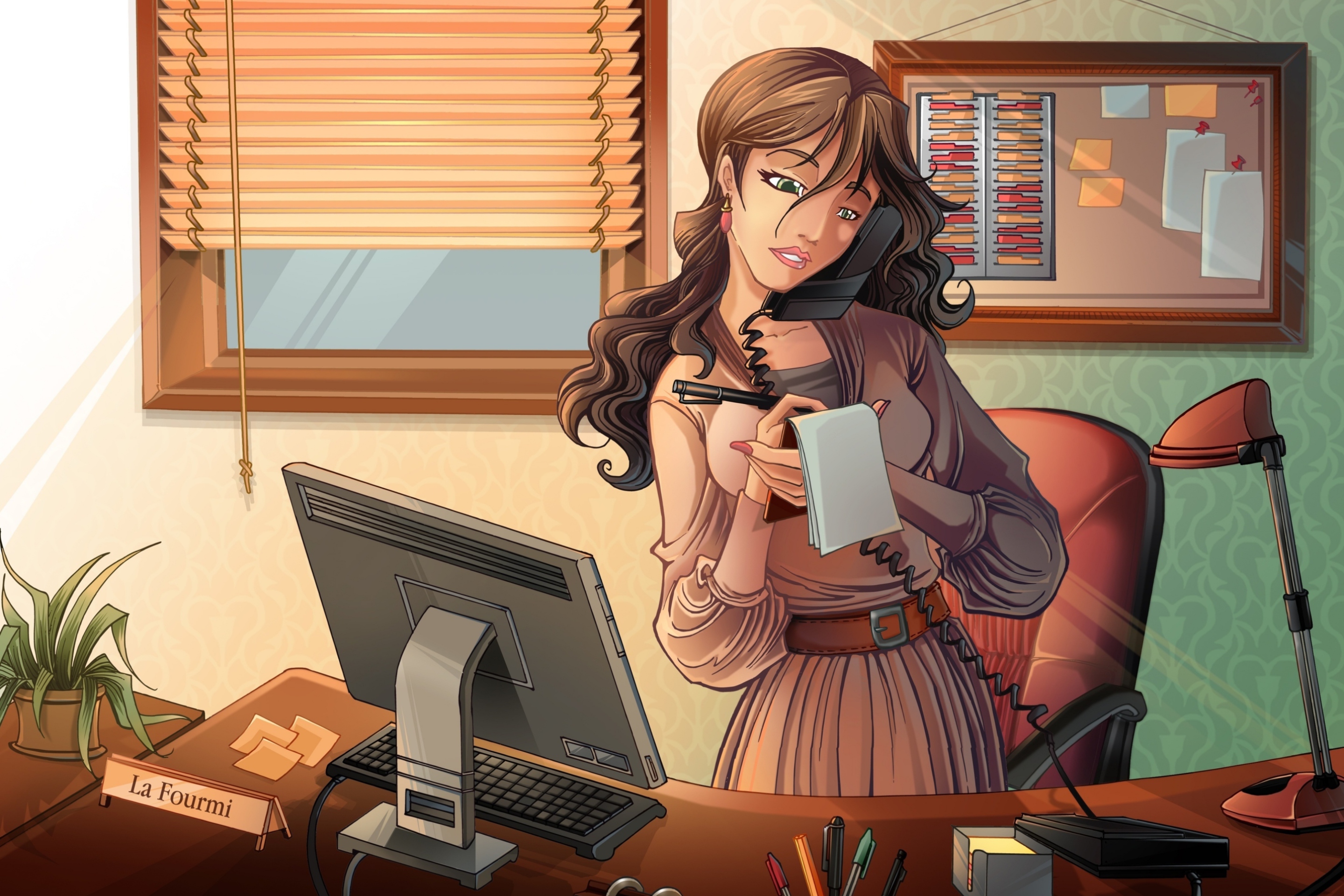 Secretary wallpaper 2880x1920