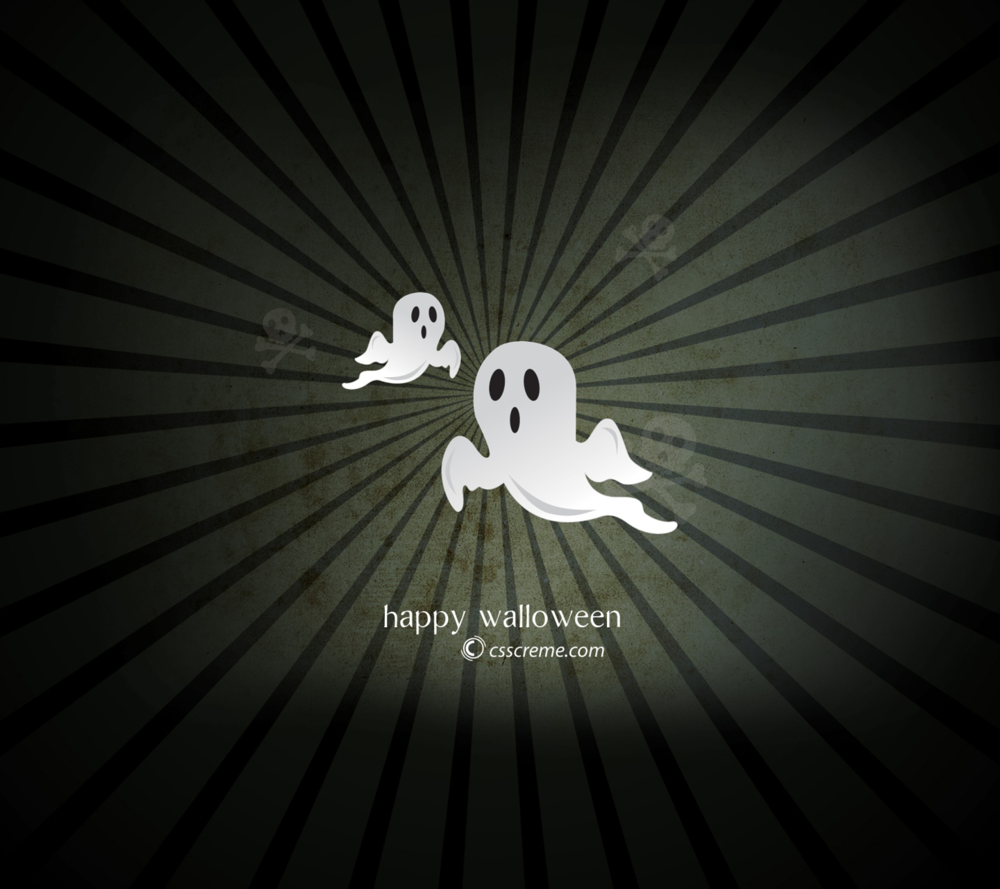 Das Halloween Phantom Wallpaper 1440x1280
