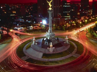 Fondo de pantalla Mexico City 320x240