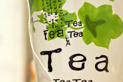 Tea Quote wallpaper 480x320
