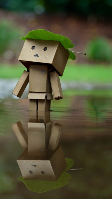 Danbo And Autumn wallpaper 360x640