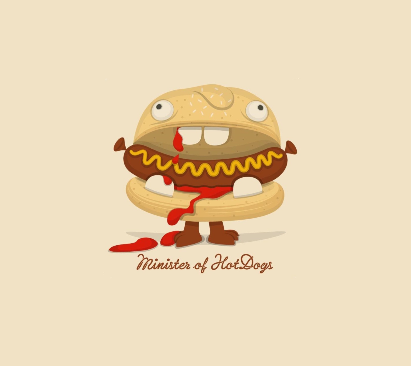 Das Minister Of Hot Dogs Wallpaper 1440x1280
