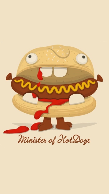 Minister Of Hot Dogs wallpaper 360x640