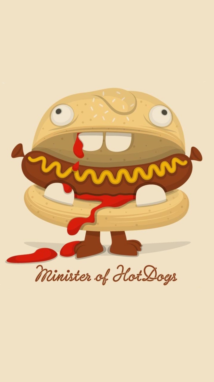 Fondo de pantalla Minister Of Hot Dogs 750x1334