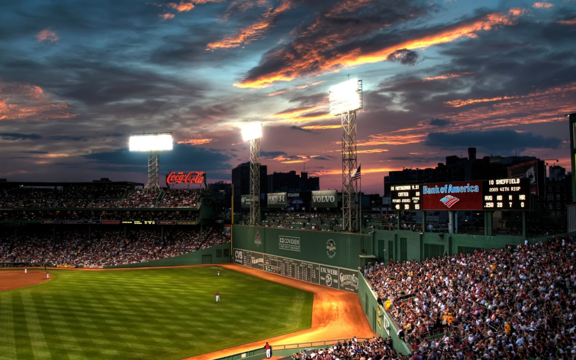 Fondo de pantalla Fenway Park Boston Massachusetts 1920x1200