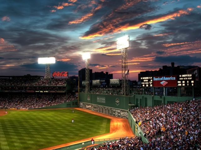 Das Fenway Park Boston Massachusetts Wallpaper 640x480