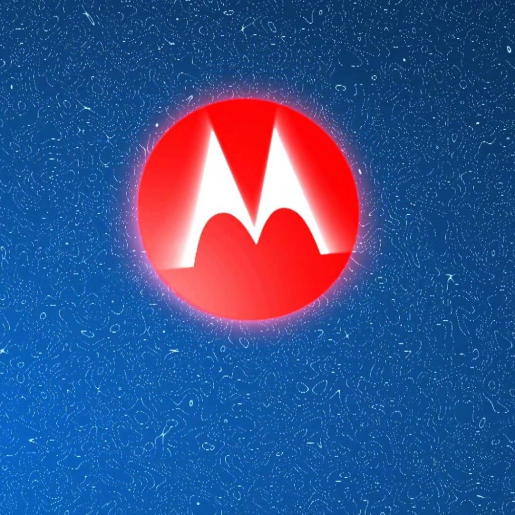 Обои Motorola Logo 1024x1024