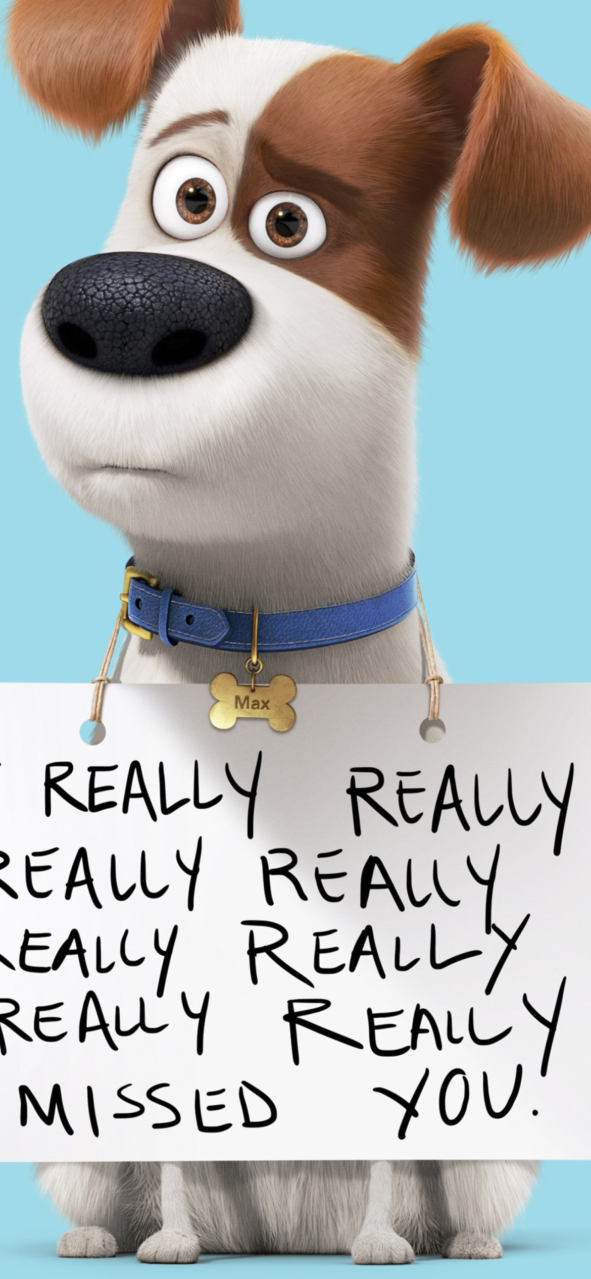 Das Max from The Secret Life of Pets Wallpaper 1170x2532