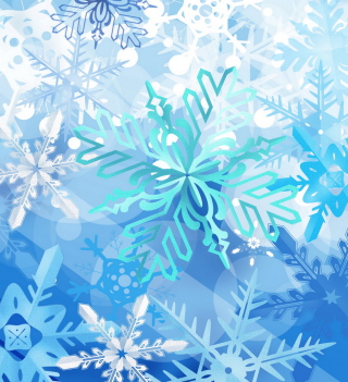 Christmas Snowflakes sfondi gratuiti per iPad 2