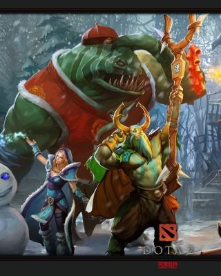 Kostenloses Dota 2 Heroes Wallpaper für Nokia C1-01