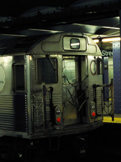 Обои Underground Train 240x320