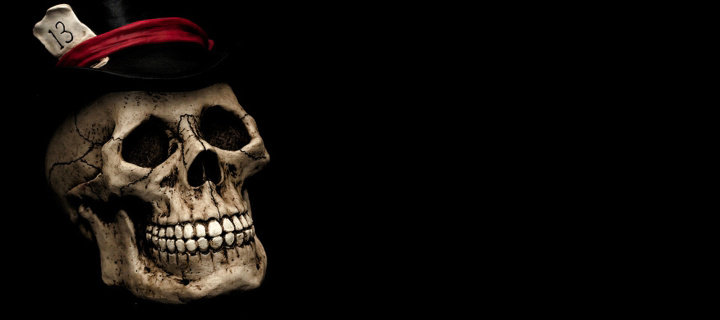 Das Lucky Skull Wallpaper 720x320