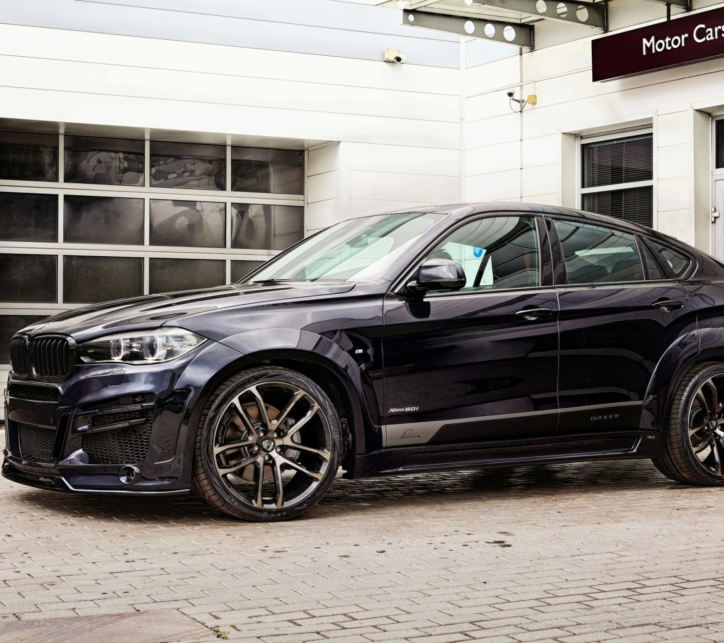 BMW X6 Black with Leather Seats screenshot #1 1440x1280