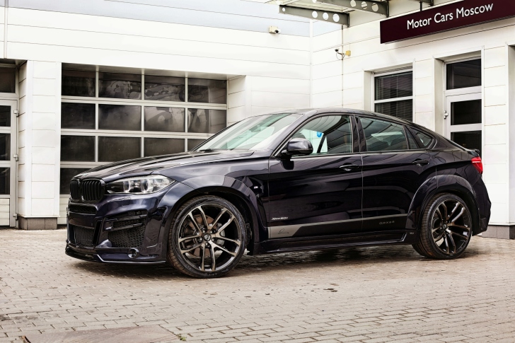 Sfondi BMW X6 Black with Leather Seats