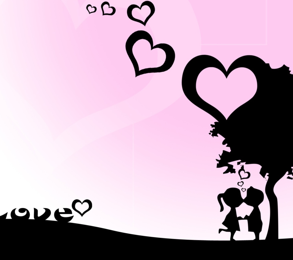 Das Sweet  Cute Love Wallpaper 960x854