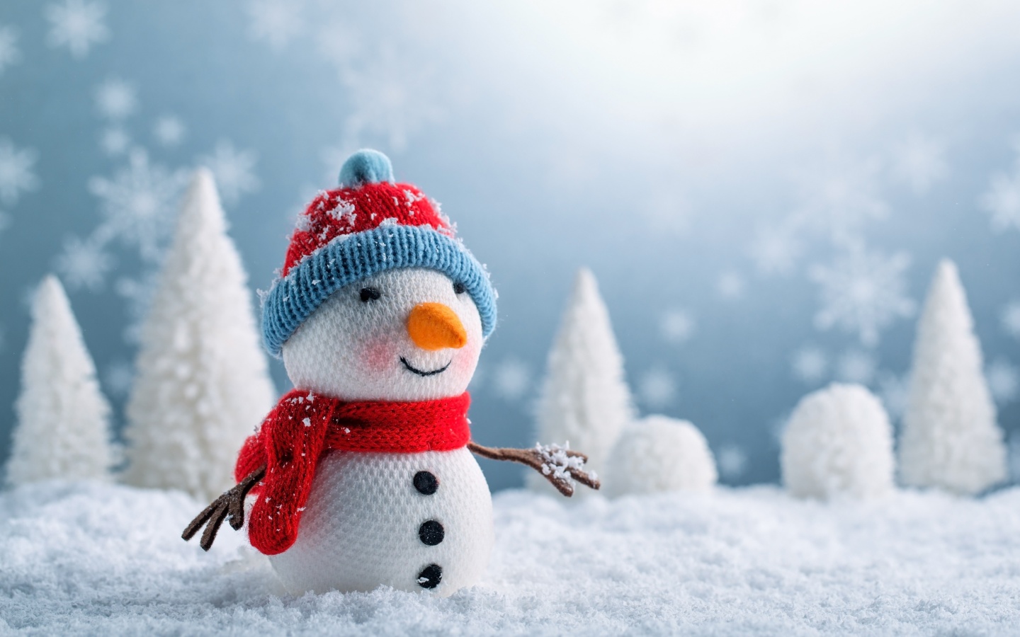 Snowman wallpaper 1440x900