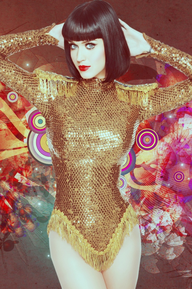 Das Katy Perry Wallpaper 640x960