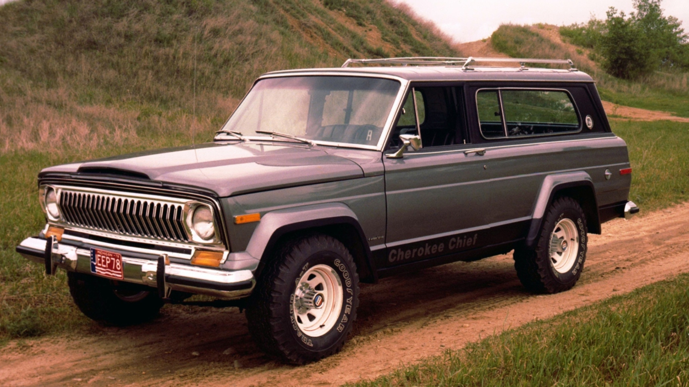 Das 1976 Jeep Cherokee Wallpaper 1366x768