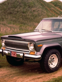 Обои 1976 Jeep Cherokee 240x320