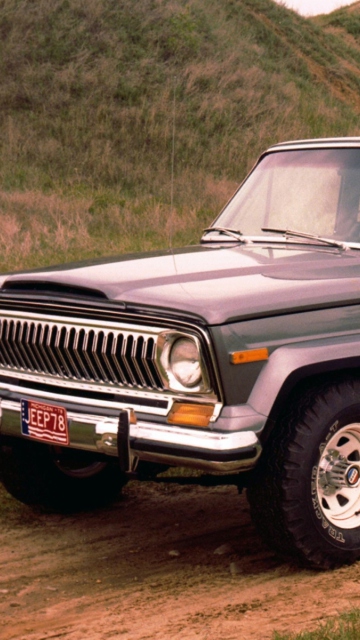 Fondo de pantalla 1976 Jeep Cherokee 360x640