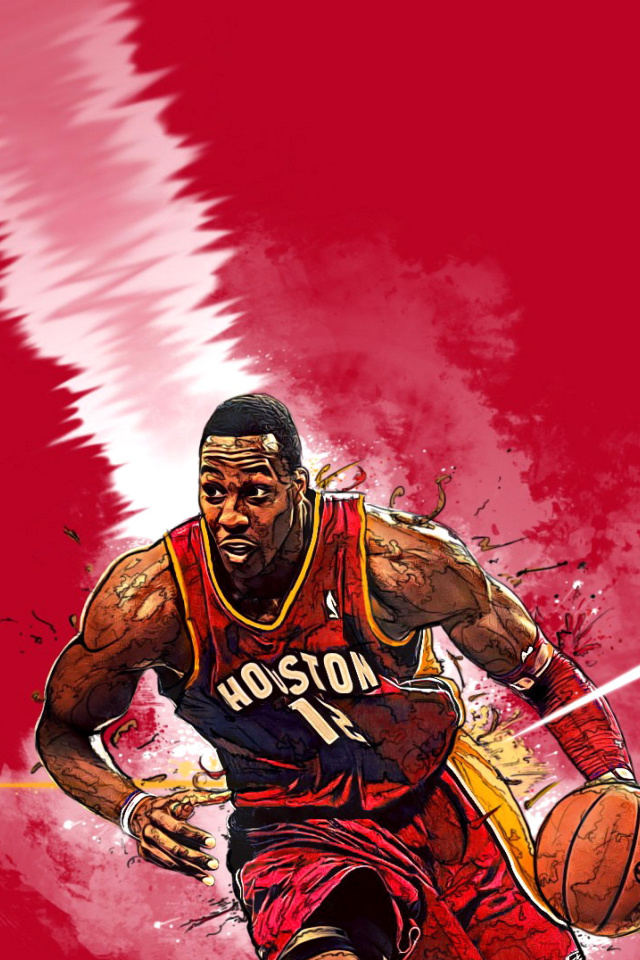 Sfondi Dwight Howard, Houston Rockets 640x960