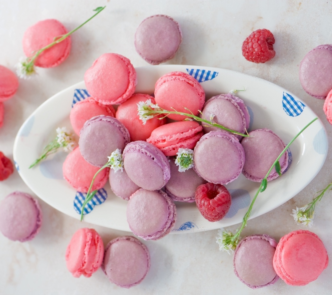 I Love Macarons wallpaper 1080x960