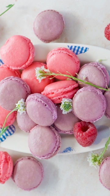 Обои I Love Macarons 360x640