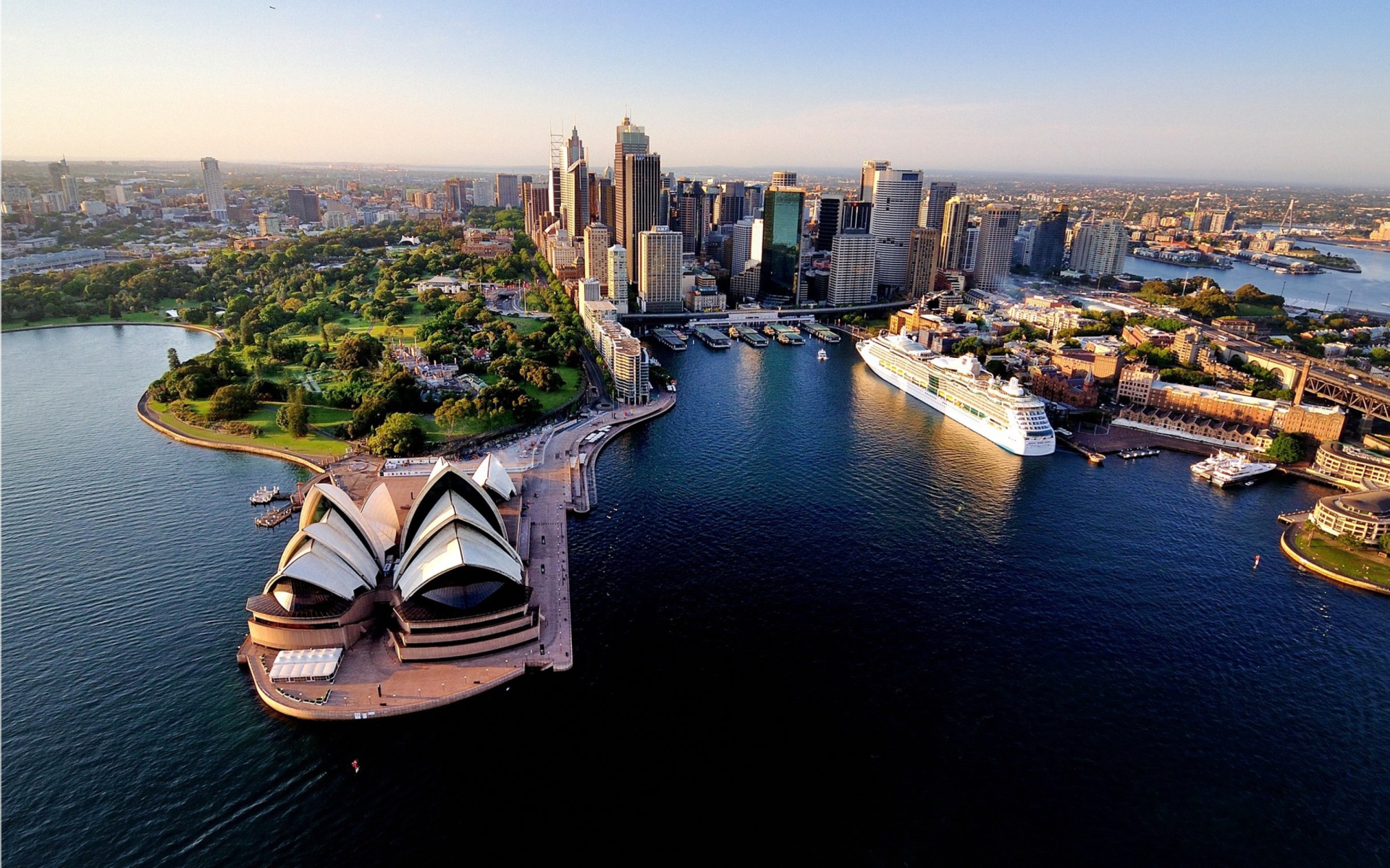 Sydney Roof Top View wallpaper 1920x1200