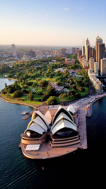 Das Sydney Roof Top View Wallpaper 360x640