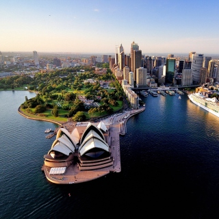 Sydney Roof Top View sfondi gratuiti per iPad mini 2