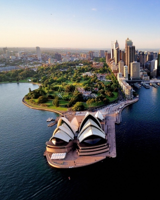 Sydney Roof Top View sfondi gratuiti per 640x1136