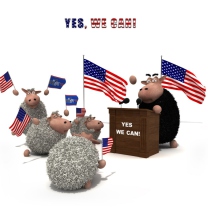 Das Yes We Can Wallpaper 208x208