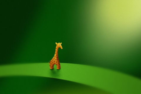 Fondo de pantalla Microgiraffe 480x320