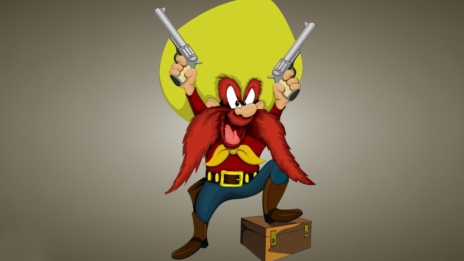 Looney Tunes   Yosemite Sam wallpaper 1600x900