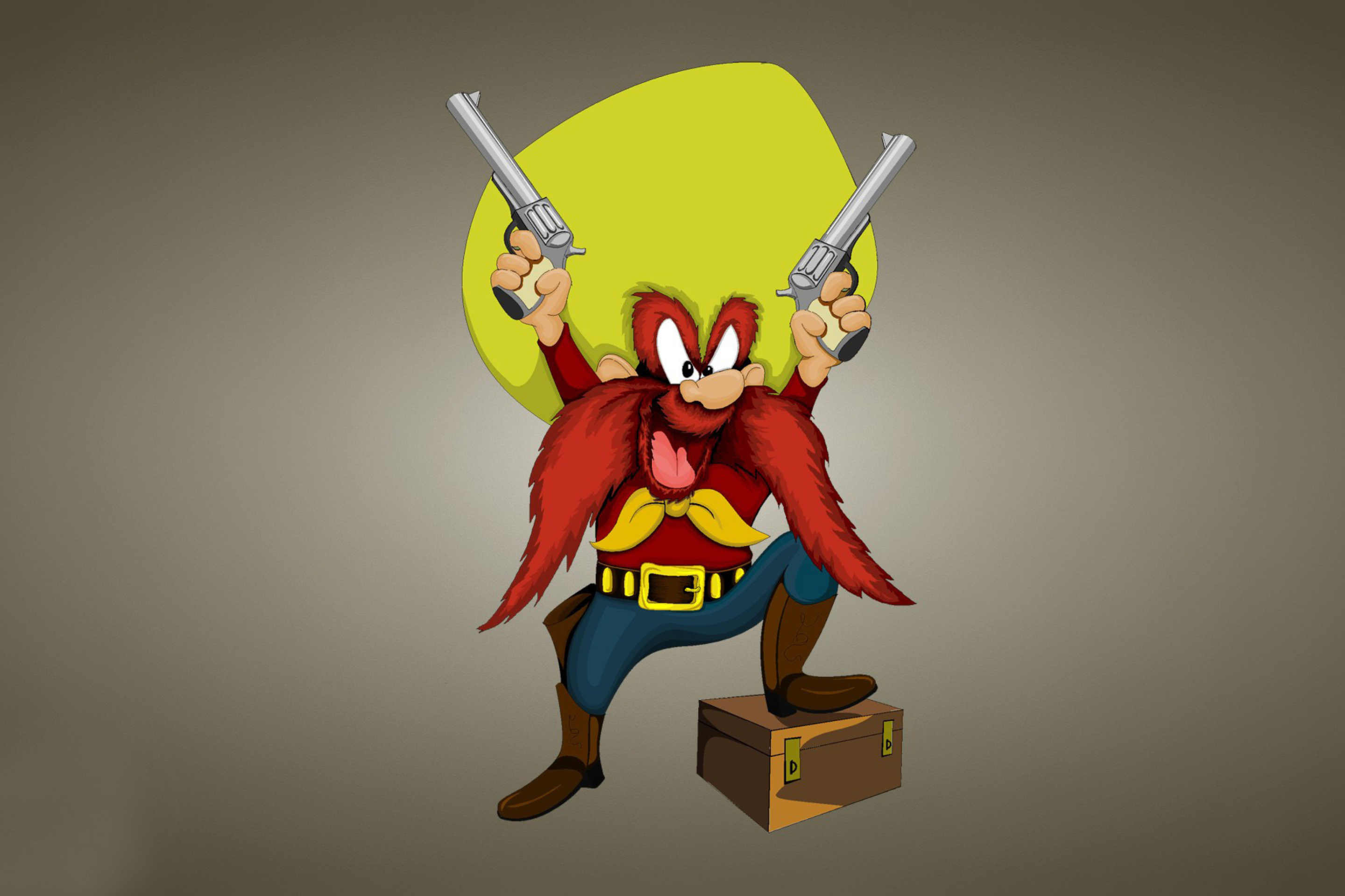 Обои Looney Tunes   Yosemite Sam 2880x1920