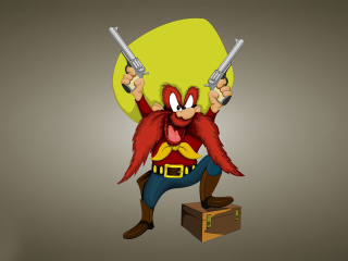 Обои Looney Tunes   Yosemite Sam 320x240