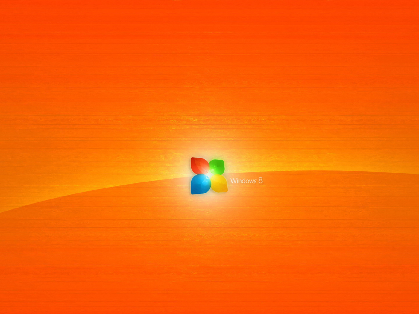 Sfondi Windows 8 Orange 1400x1050