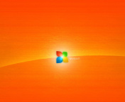 Windows 8 Orange wallpaper 176x144