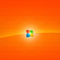 Das Windows 8 Orange Wallpaper 208x208
