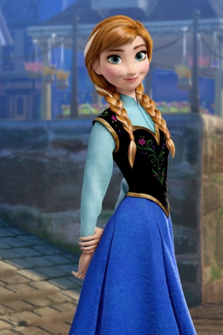 Fondo de pantalla Frozen Disney Cartoon 2013 320x480