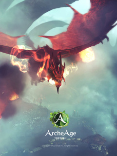 Das ArcheAge Online MMORPG Wallpaper 240x320