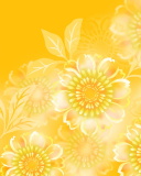 Das Yellow Pattern Wallpaper 128x160