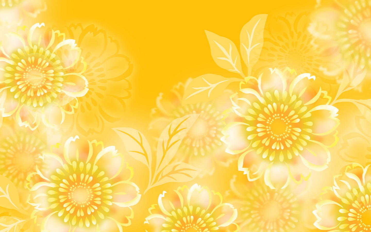 Sfondi Yellow Pattern 1440x900