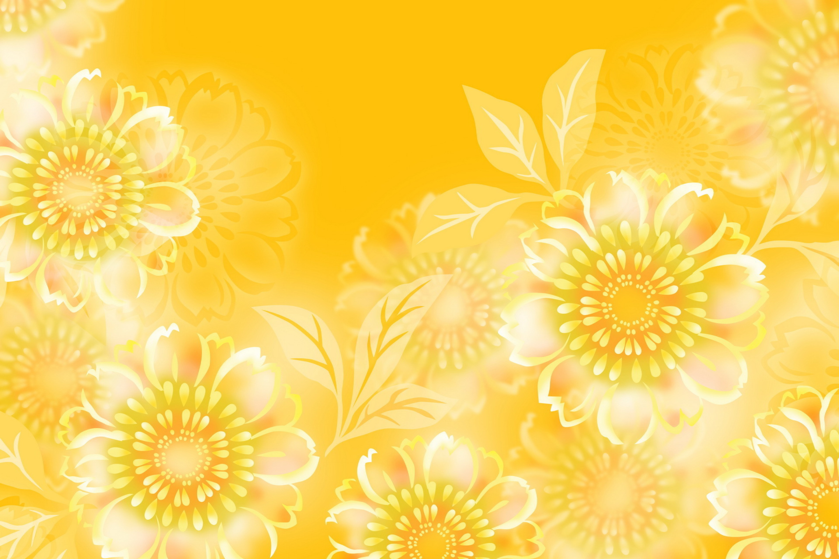 Das Yellow Pattern Wallpaper 2880x1920