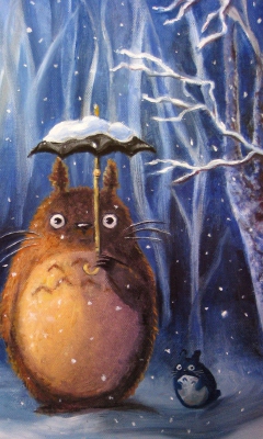 My Neighbor Totoro wallpaper 240x400